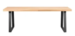 BROOKLYN MATBORD EK/SVART 220 U-Ben