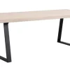 BROOKLYN MATBORD VITPIGMENTERAD/SVART 220 U-Ben