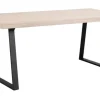 BROOKLYN MATBORD VITPIGMENTERAD/SVART 170 U-Ben