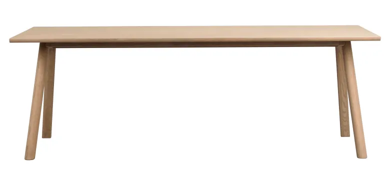 Clapperton Matbord – Sand 220×95 cm