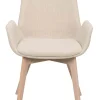 DRIMSDALE KARMSTOL BEIGE/VITPIGMENTERAD