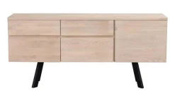 FRED SIDEBOARD VITPIGMENTERAD/SVART