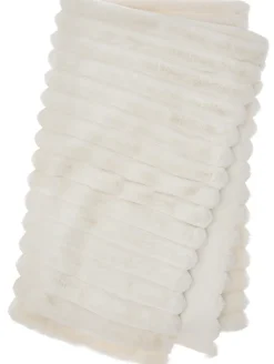 Liny Blanket L - Ivory Pläd