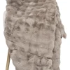 Misty Pläd 140x220 Taupe Stor