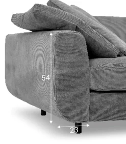 Motive 3.5-sits Soffa - 287 cm