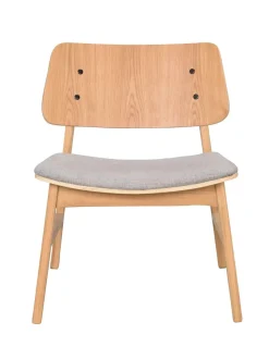 NAGANO LOUNGESTOL EK/LJUSGRÅ
