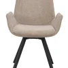 NORWELL KARMSTOL BEIGE/SVART