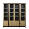 Regal Wood Svart Ek 164 Vitrin