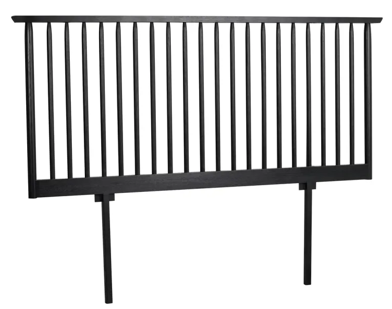 Riggins Sänggavel 180 Svart