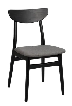 RODHAM KÖKSSTOL SVART/MÖRKGRÅ