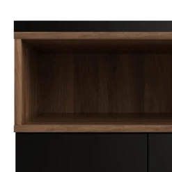 Roomers Sideboard Svart/Valnöt