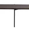 SHELTON SOFFBORD BRUN/SVART 95cm