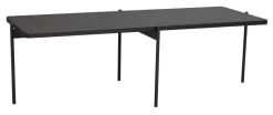 SHELTON SOFFBORD SVART 145cm