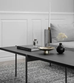 SHELTON SOFFBORD SVART 145cm