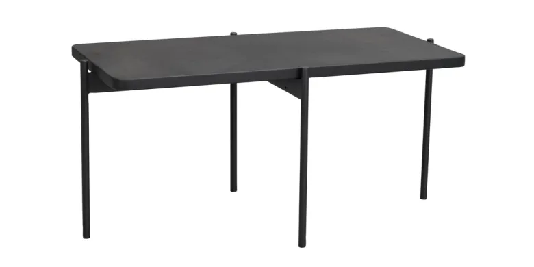 SHELTON SOFFBORD SVART 95cm