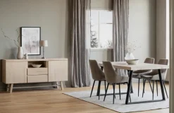 SIERRA STOL BEIGE/SVART