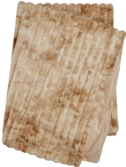 Stripy Pläd Toffee 180x120 cm.