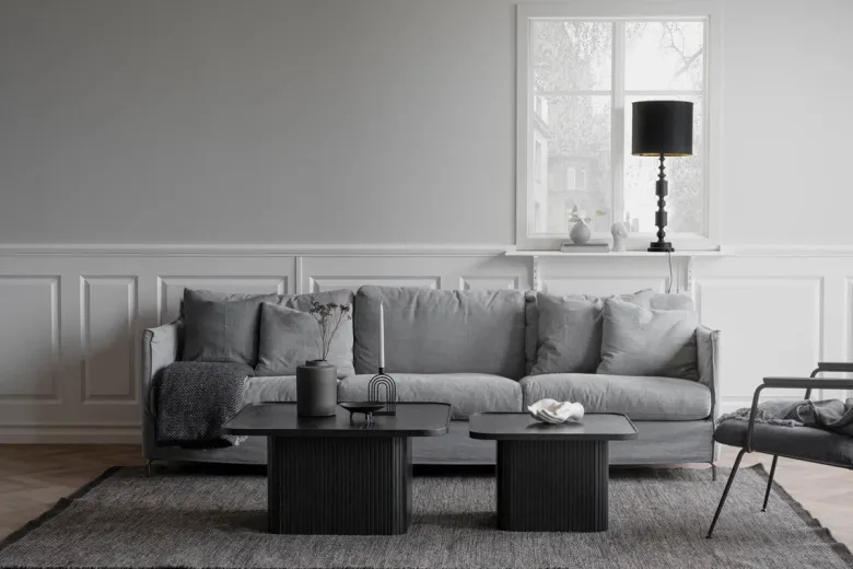 SULLIVAN SOFFBORD SVART 60X60