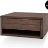 Trace Sängbord Rökoljad Ek