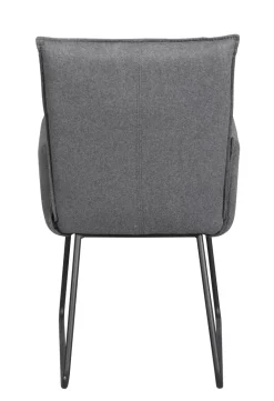 YUKON STOL MÖRKGRÅ/SVART